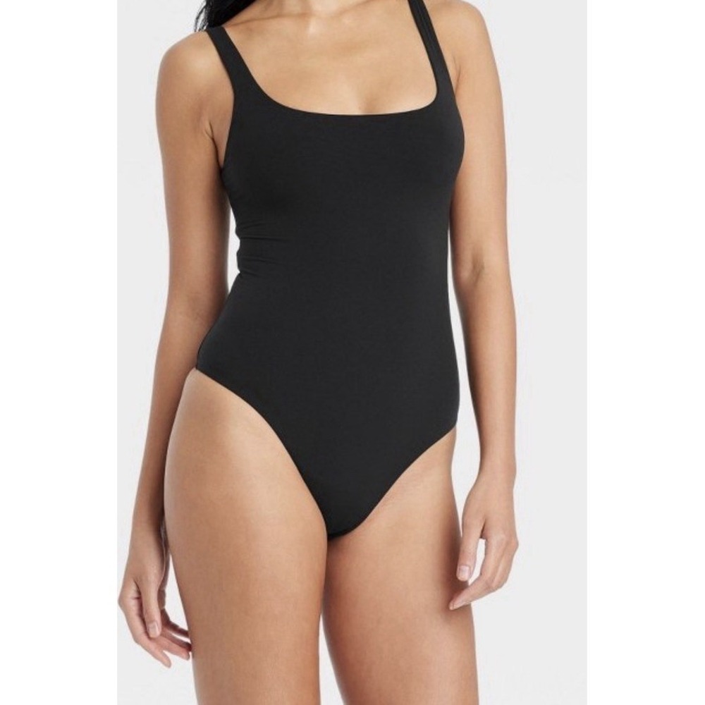 Auden Women's 4-Way Stretch Tank Bodysuit Beige Size  Large - NEW - Picture 10 of 12